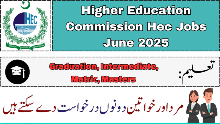 Higher Education Commission Hec Jobs June 2025